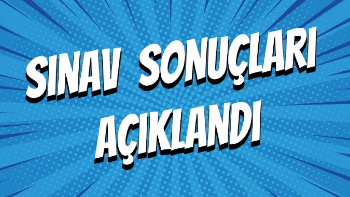 2025-2026 EYLÜL AYI EK KONTENJAN SINAV SONUÇLARI